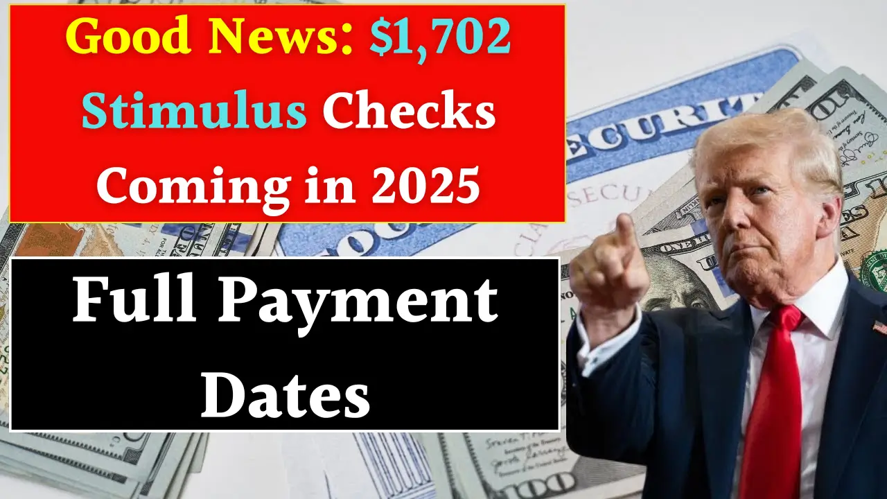 $1,702 Stimulus Payment for Everyone