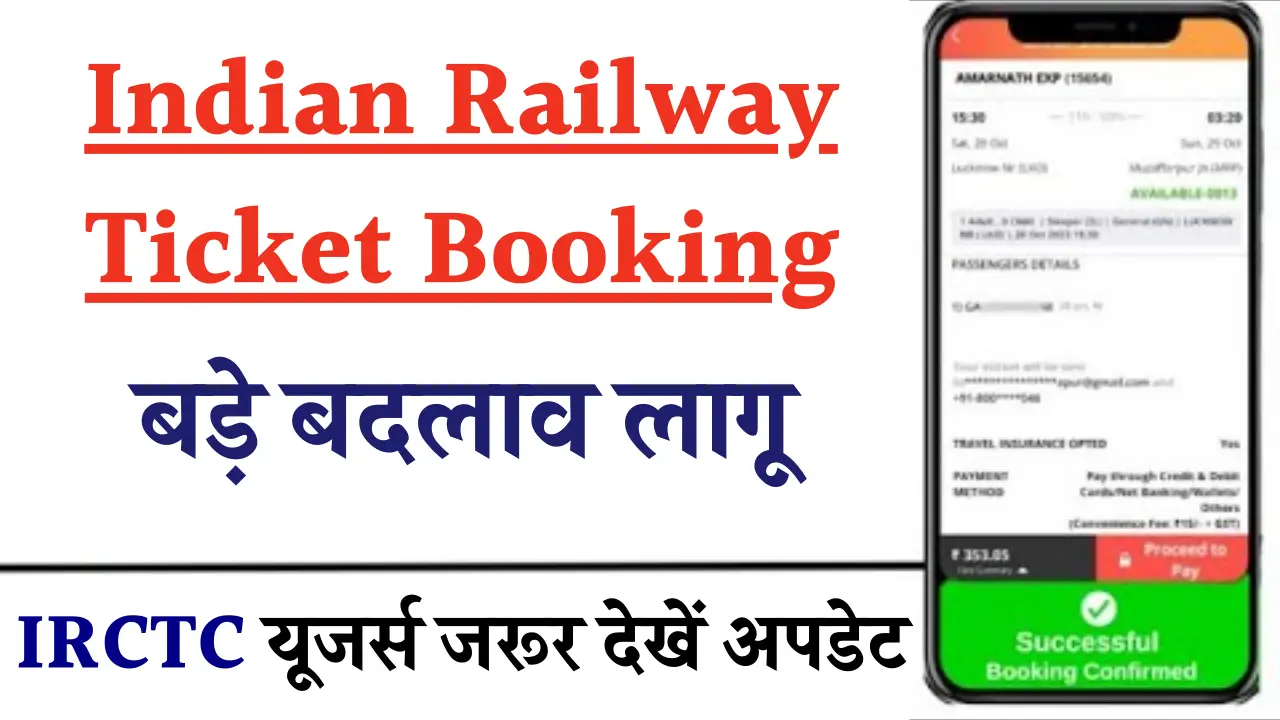 Indian Railway Ticket Booking