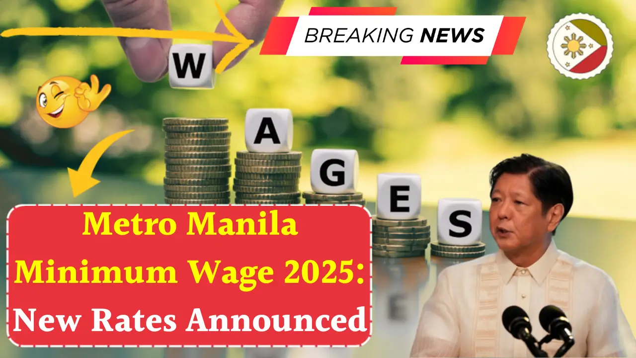 Metro Manila Minimum Wage 2025