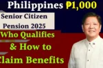 Philippines ₱1,000 Senior Citizen Pension 2025