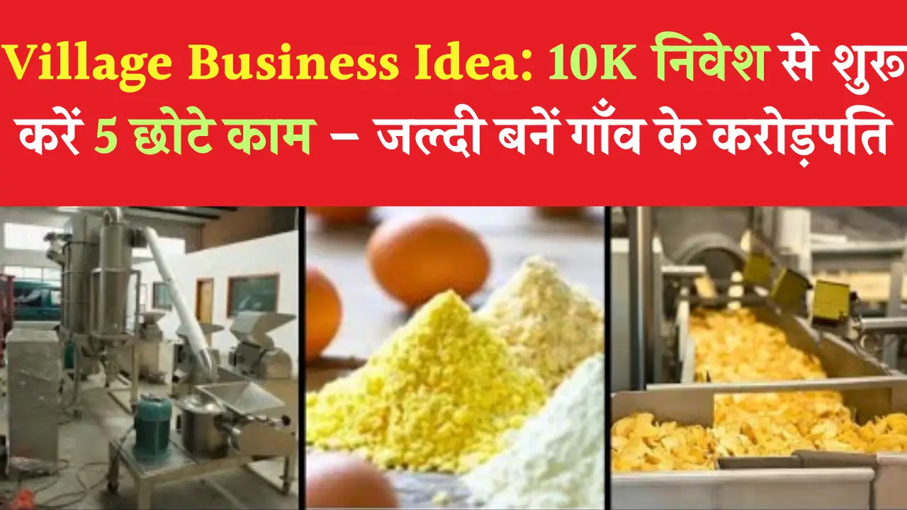 Village Business Idea