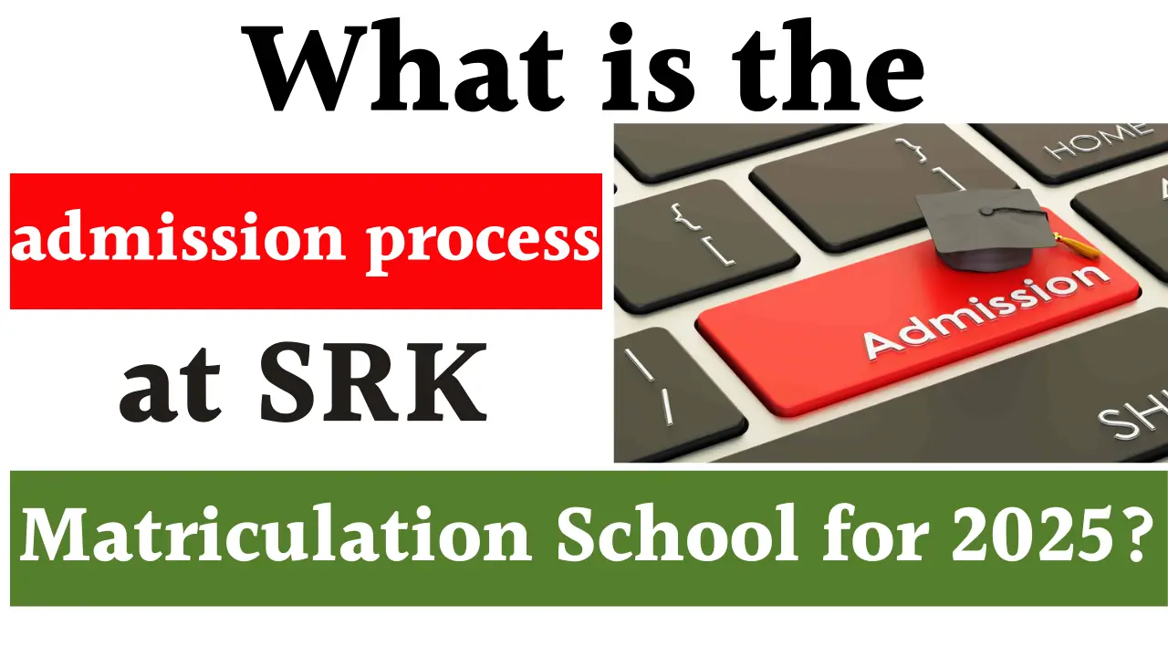 What is the admission process at SRK